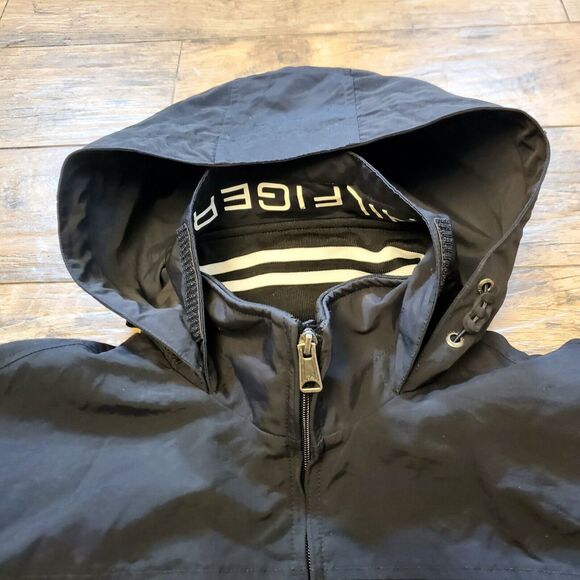 Tommy Hilfiger Men's Performance Hooded Jacket Size Large Black - Picture 9 of 12